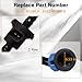 FUSCH Vapor Canister Purge Valve Compatible with Ford Focus 2012-2018 Replace#: BV6Z-9D289-B BV6Z-9D289-A 911-777