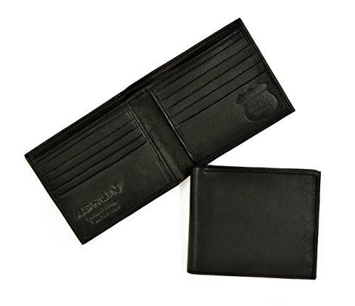 RFID Blocking Wallet for Men| Made with #1 Grade Napa Genuine Leather| Finest Genuine Leather| Excellent Credit Card Protector |Stop Electronic Pick Pocketing| 10 Credit Card Pockets [RFID5728-07-01]