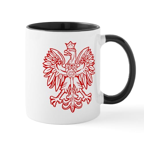 CafePress Polish Eagle Emblem Mug 11 oz (325 ml) Ceramic Coffee Mug
