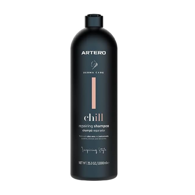 Artero champú Chill 1L de Aloe Vera y arbol del té. Especifico para Caballos con Picores, Descamación