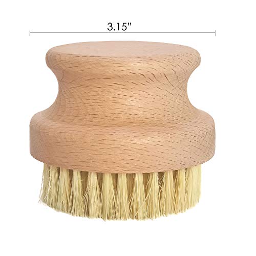 Untreated Wood Scrub Brush By Cast Iron Sam’s. Keep Your Skillets, Grill Pans And Dutch Ovens Clean- Safe For Enameled Cast Iron #TOP4