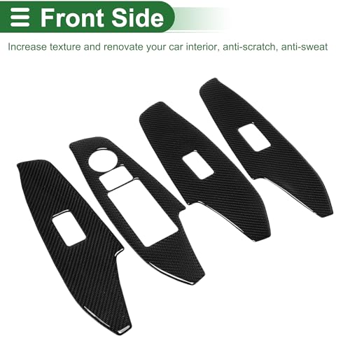 Cubierta de interruptor de ventana para Mazda 3 Axela, personaliza tu coche 5