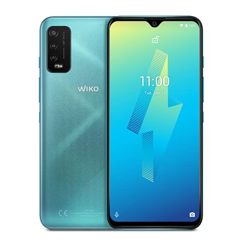 Wiko Power U10 Dual-SIM Smartphone 32GB 6.82 Zoll (17.3 cm) Dual-SIM Android 11 Türkis
