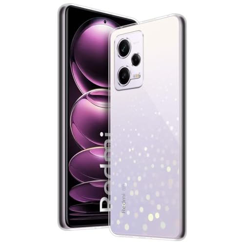 Image of COVERBLACK Rubber Back Cover for Mi REDMI Note 12 Pro Plus 5G - Transparent