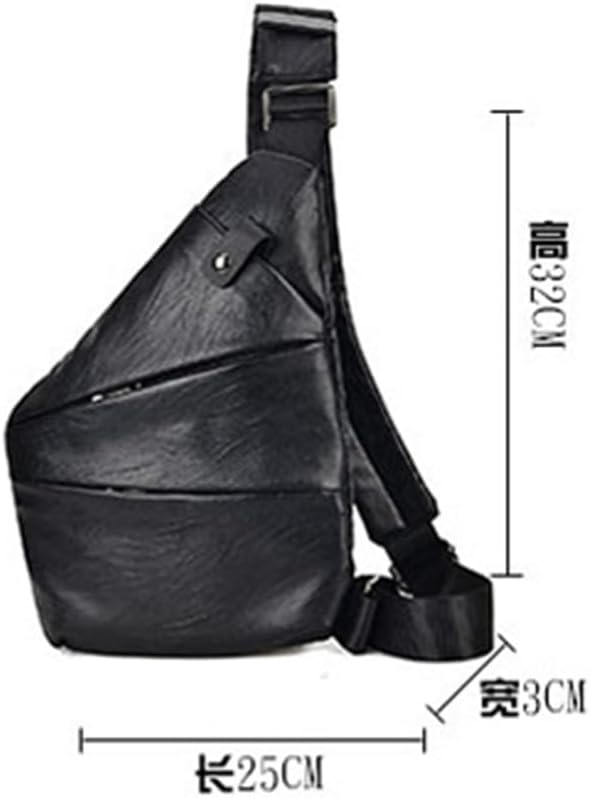 Men's Chest Bag Close Anti-theft Crossbody Shoulder Sports Leisure