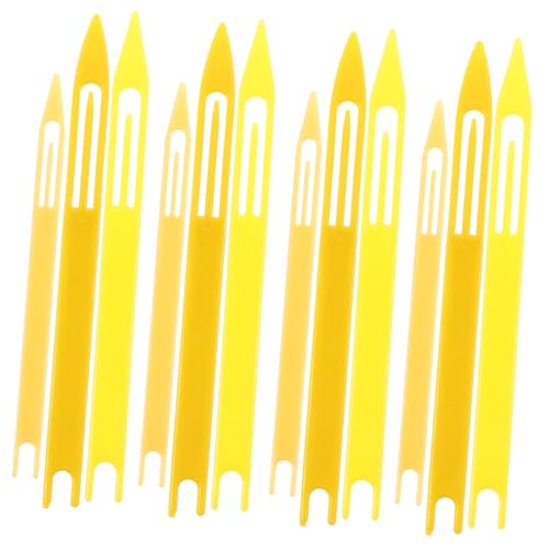 GOOHOCHY Fishing Netting Shuttles Kit 20pcs Plastic Netting Needles Shuttles for Net Repairing