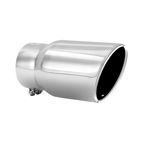 Exhaust tip -3.5 Inch Inlet Bolt on Design- Stainless Steel Car Muffler Tips 3.5