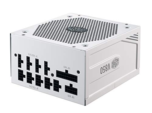 Alimentatore V850 Gold V2, Presa EU - 850W, 80 Plus Gold, Modulare, PSU ATX, Ventola FDB Silenziosa 135mm, modalità Semi-Fanless, Garanzia 10 Anni, Cavi PCI-e 16 AWG - White Edition - Alimentatore - Immagine 6