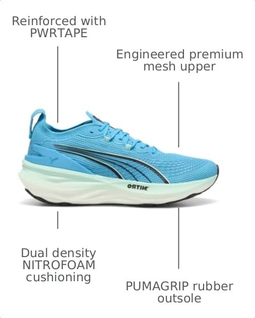 Image of PUMA Mens Foreverrun Nitro Running Sneakers Shoes