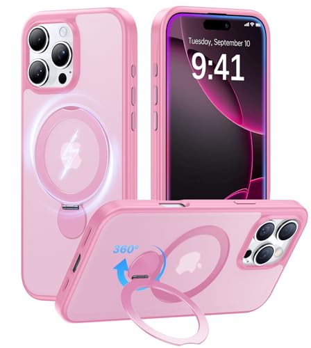 Aoyushan Upgraded 360° Rotatable Magnetic Stand for iPhone 16 Pro