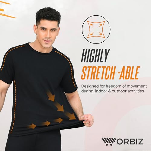 Thread Linens 3 Pack Mens Thermals T Shirt, Body Warmer Base Layer Thermal Underwear Mens Thermal Top for Men Size S-XXL - Image 5