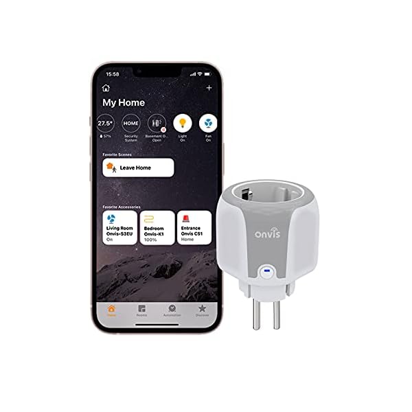 ONVIS-Wifi-Smart-Socket-HomeKit-Intelligent-Plug-Intelligent-Socket-with-Siri-Alexa-Google-Assistant-Home-Smart-Socket-with-Timer-Compatible-Power-Consumption-Measure-10A-24-GHz