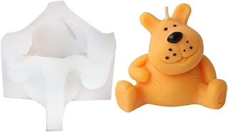 Flexible Silicone Mold 3D Smiling Zebras Shaped Candle Molds Scented Aromatherapys Making Mould Handmade Ornament Mould
