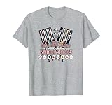 Men's College World Series 2025 NCAA Baseball 8-Team Bats T-Shirt