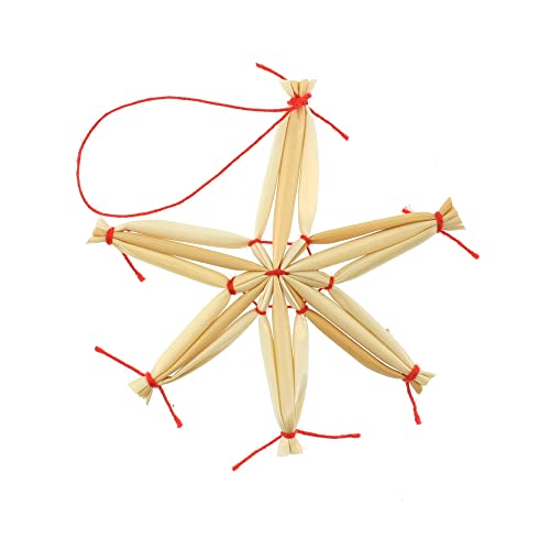 Scandinavianshoppe Straw Ornament Assortment - 48 Pc, Natural #TOP7