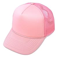 Algopix Similar Product 1 - DALIX Plain Trucker Hat Mesh Cap in