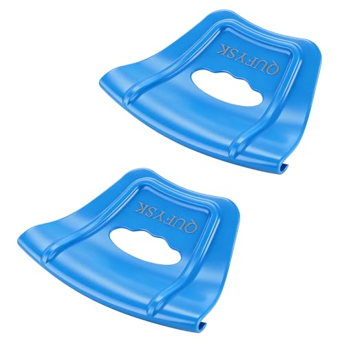QUFYSK 2 Piece Rim Protectors for Tire Changing, Off-Road Wheel Rim Guard Kit, Non Slip, Durable Wheel Rim Protector Tool, Tire Installation Assistance Tool for Motorcycle, Bicycle, Dirt Bike, Blue