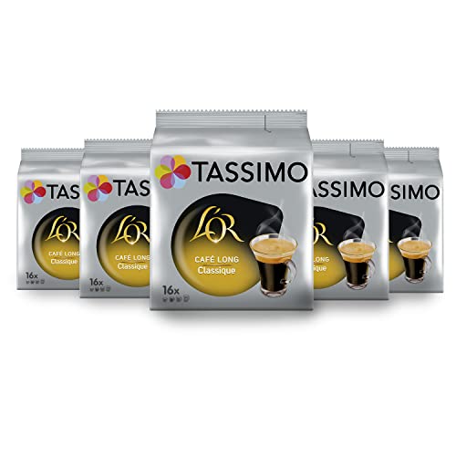 Tassimo Café Long Classique L'OR, Lot de 80