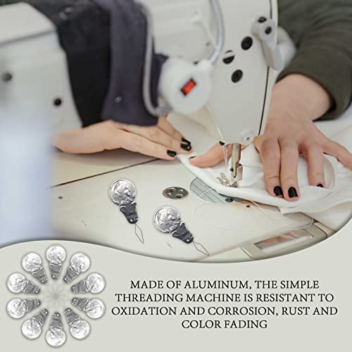 Blmhtwo 200 Pieces Needle Threaders For Hand Sewing, Needle Threader Tool Stainless Steel Embroidery Needles Sewing Tool For Cross Rust Sewing Crafts Diy Embroidery #TOP5