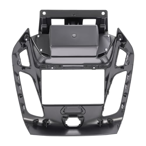 HECASA 2 DIN Dashboard Radio Panel Dash Kit Compatible with 2014-2018 Ford Transit Tourneo Connect 4-Door Equipped without CD player AM/FM ONLY Plastic Black by HECASA - Image 6
