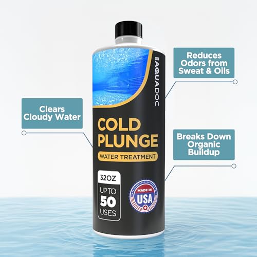 AquaDoc Cold Plunge Water Treatment - Ice Bath Cleaner, 32oz by MAV AquaDoc - Used condition - Image 3
