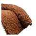 Protector de colchón térmico de vellón, sábana ajustable antideslizante con bolsillo profundo, ropa de cama ultrasuave con esquinas elásticas for mayor calidez en otoño e invierno.(Brown,Twin-90*200cm