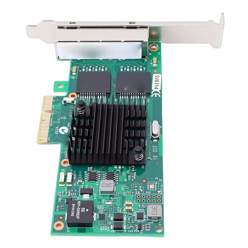 Carte Réseau PCIE Gigabit Résout les Coupures Ethernet 1000 Mbps pour Serveur de Bureau