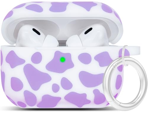 YOMPLOW AirPods Pro 3(2025)�p���P�[�X Apple Airpods Pro ��3����p �ԕ��v�����g �\�t�g �t���L�V�u���J�o�[ Air Pod Pro 3���� ���� ���̎q�p �L�[�`�F�[���t���X�L�� - ���x���_�[��
