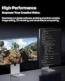 Kuycon P27S 27-calowy monitor gier IPS 2K (2560x1440), 320Hz, 1ms GTG, 10-bitowa głębia kolorów, 99% sRGB, 98% DCI-P3, VRR, HDR, ochrona oczu (Honeycomb - without Stand)