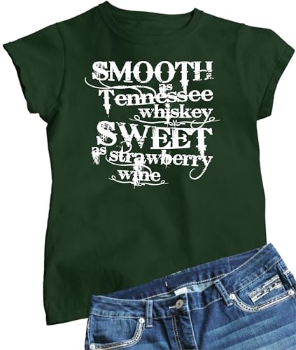 Go All Out Womens Smooth As Tennessee Whiskey T-Shirt
