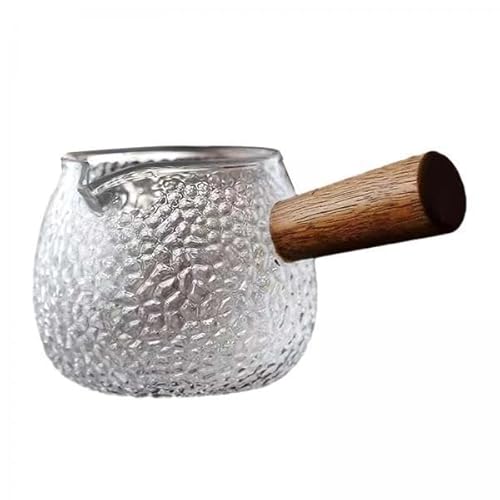 perfk 4x Caraffa in Vetro per Caffè Espresso Mini Misurino Comodo Da Tenere Accessori per Caffè Espresso Caraffa Tazza per Latte per Misura