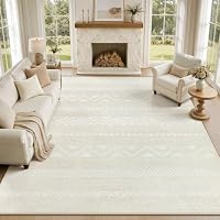 Zomfy Washable Rug 8x10 Area Rugs for Living Room(Beige, 8'x10')