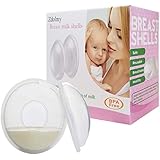 Breast Shells, Milk Saver, Nursing Cups, Nursing Moms to Ease Nipple Pain, BPA-Free and Reusable, Collect Breast Milk Leak (Pack of 2)