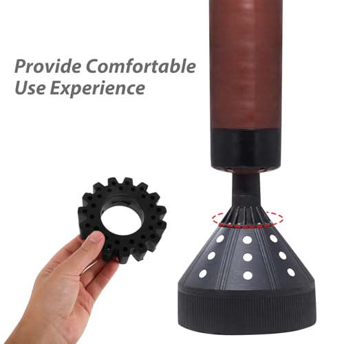 KITANDOVE Stand Speed Bag Connector Repair Tool Gear Shape Rubber Ring for Boxing Training