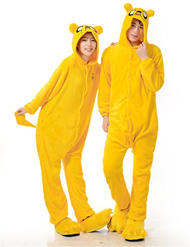 Vu Roul Halloween Costumes Dog Onesie Pajamas Medium Yellow #TOP6