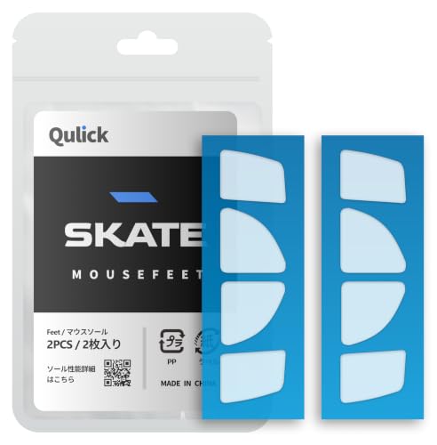 Qulick �Q�[�~���O �}�E�X�\�[�� �����p Logicool ���W�N�[�� MX ANYWHERE 2S / 2 ��p [ SKATE �X�P�[�g �V���[�Y/2���Z�b�g/���E���h�G�b�W���H/���C�ጸ/�e�t�����f��/PTFE/�������i/�}�E�X�t�B�[�g/�z���C