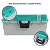 Sheffield 12671 13" Tackle Box, Tool Box, Craft Storage, Fishing Gear and Art Supply Storage Organizer, Gifts for Men, Gifts for Women, Made in USA #5