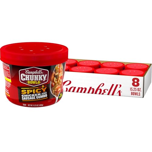 Campbell's Chunky Soup, Spicy Chicken & Sausage Gumbo Bowl