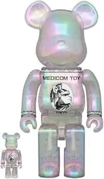 Amazon | BE@RBRICK CENTURION CLEAR CHROME Ver. 100％ & 400