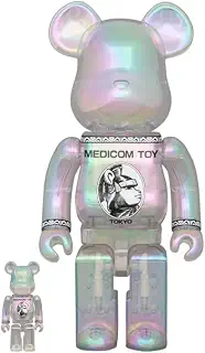 BE@RBRICK CENTURION CLEAR CHROME Ver. 100％ & 400％