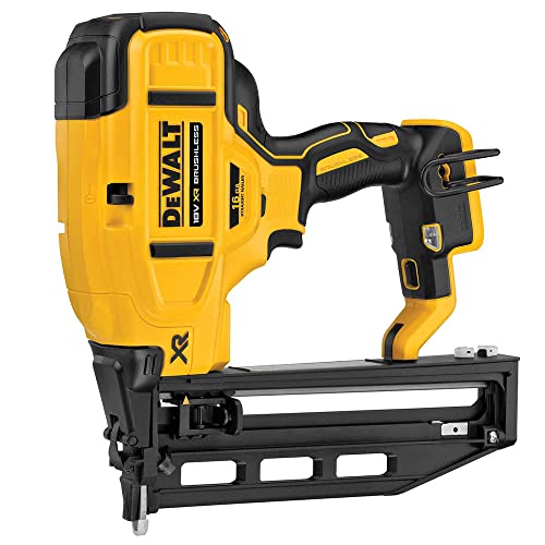 Miniatura 2 de Dewalt - Clavadora De Acabado Sin Escobillas Xr 18v Sin Cargador Batería Con Maletín Tstak 16ga Para Clavos De 1,6mm Diámetro Y 32-64mm Largo