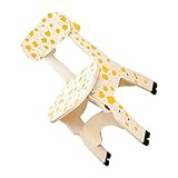  Cabilock Chaise en Giraffe pour Enfants Fauteuil avec Dossier pour \'éducation Précoce Tabouret Éducatif en pour Le Jeu Et \'Apprentissage des Tout Petits