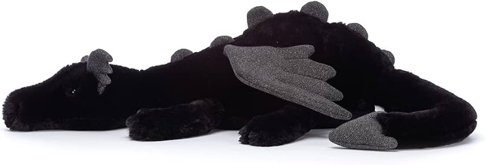 Jellycat Onyx Dragon Stuffed Animal, Huge : Amazon.co.za: Toys & Games