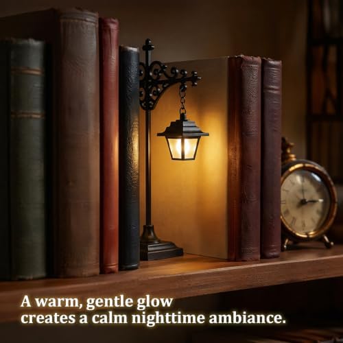 Library Lantern Mini Bookshelf Lamp (5PCS) - 3