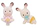 Produktbild Sylvanian Families 3217 - Schokoladenhasen Zwillinge, Minipuppen