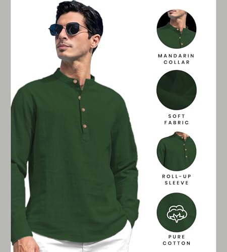 Image of Slim Fit Short Kurta for Men and Boys.(KRT BTN06, Navy Blue)