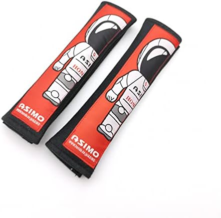 JDMP0028 JDMP0028 - Paquete de 2 almohadillas para cinturón de seguridad de automóvil de carreras (RECARO) universal JDMP0028