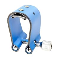 Ligature Pour Saxophone Soprano/Alto - Clip Acier Inoxydable Avec Boîte De Rangement