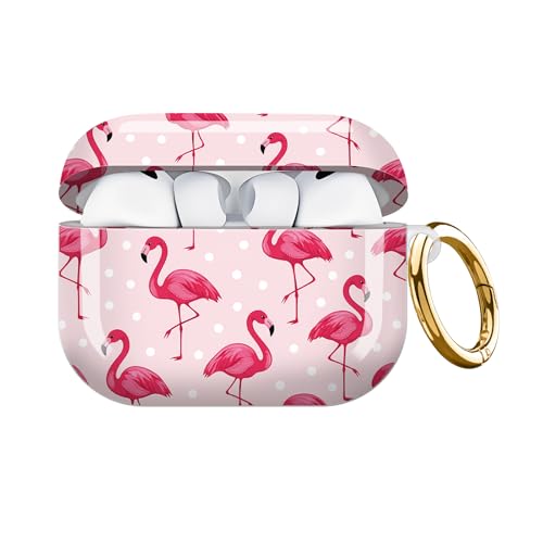 AirPod Pro 3 �P�[�X 2025�ɑΉ��B���킢���ی�n�[�h�J�o�[�A�X�^�C���b�V���ȃf�U�C���̑ϏՌ��P�[�X�AAirPod Pro 3����p�L�[�`�F�[���t���A�s���N�t���~���S���ʁB