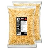 Bearded Butchers High-Temp Ghost Pepper Cheese, Pack of 2 (2.5 lb Bags, 5 lbs Total) – Extra Hot Spicy Cheese with Ghost Pepper Flavor for Sausage, Brats, Snack Sticks, Burgers, Made in USA